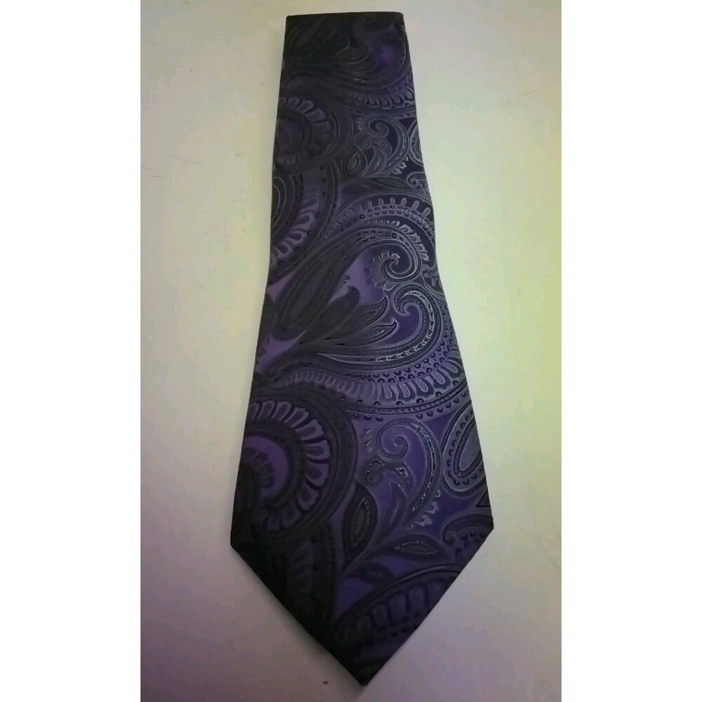 Men's Bugatti Silk Necktie Designer Paisley Floral New with Tags